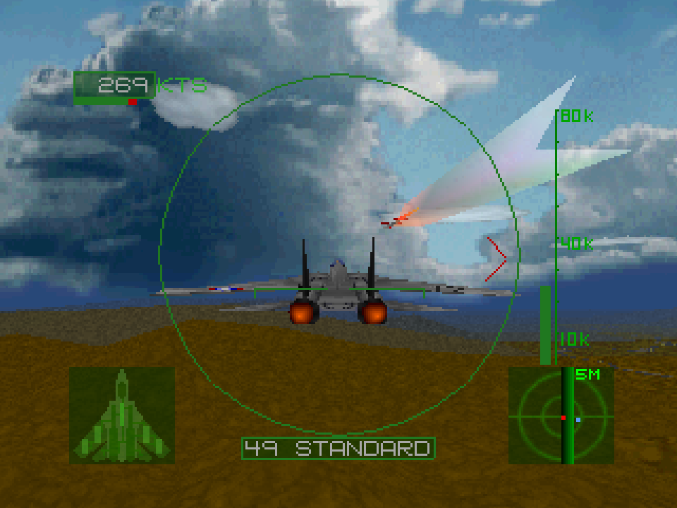 A missile away