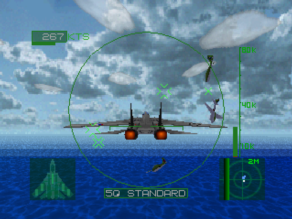 Over the ocean
