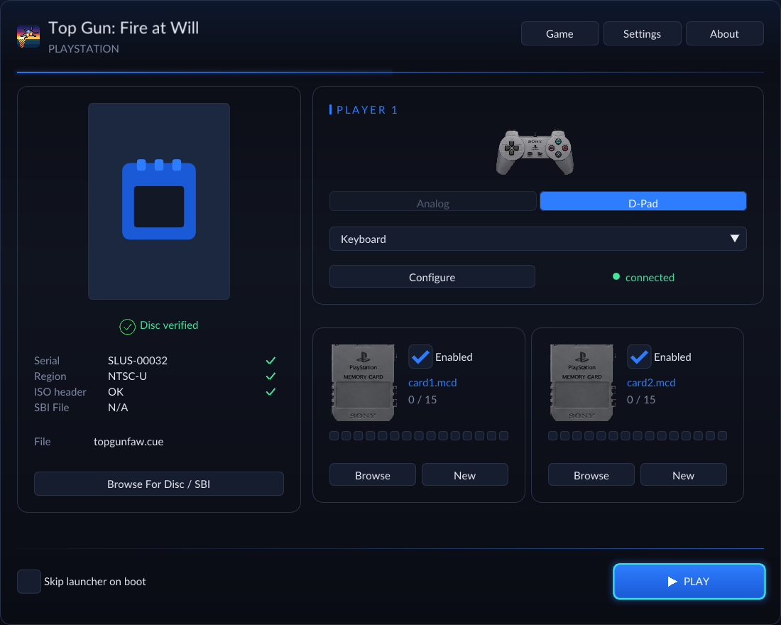 The launcher